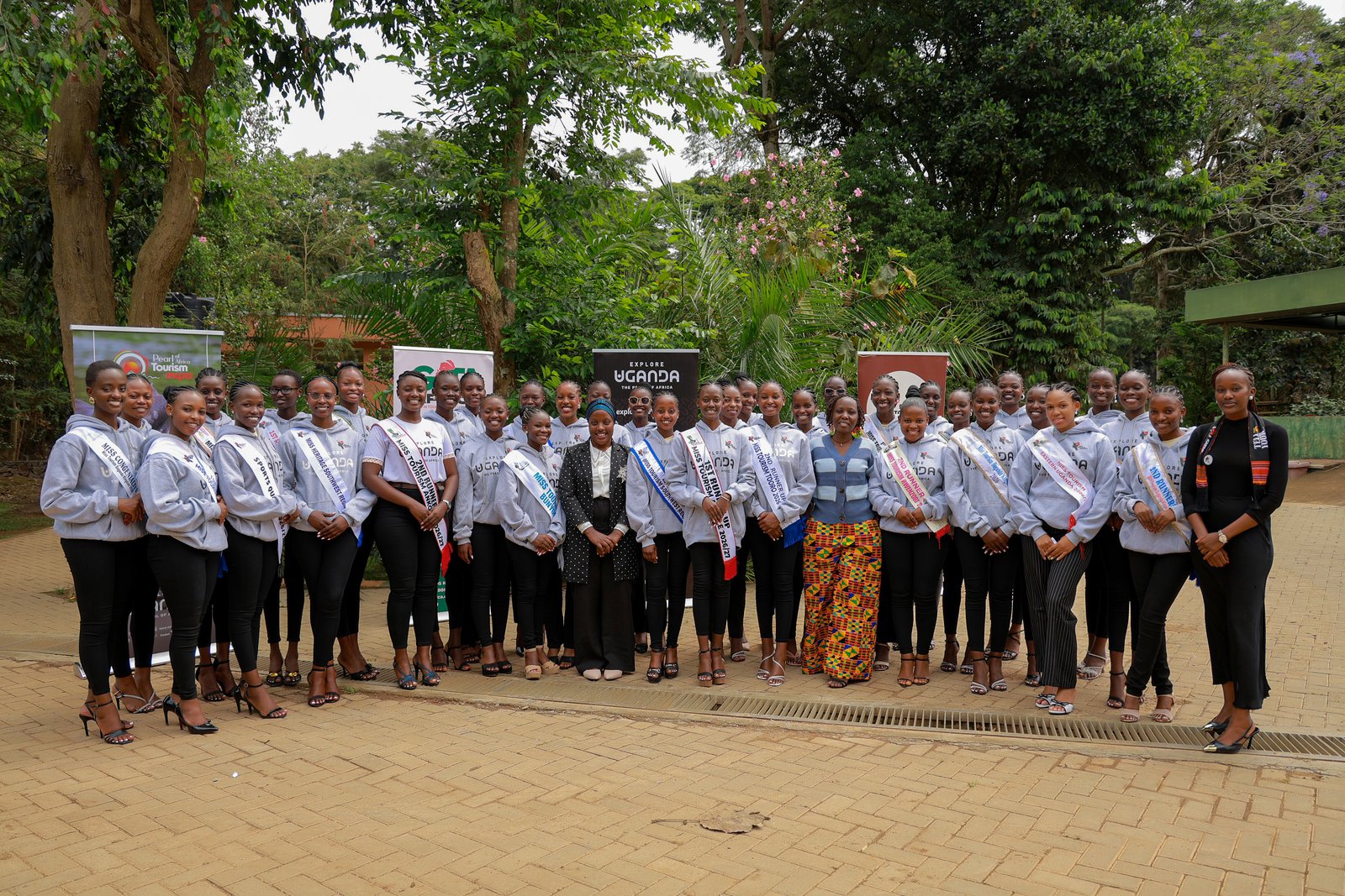 Miss Tourism Boot camp session